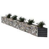 Vidaxl Gabion Basket 300x30x50 cm Acciaio zincato