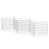 Vidaxl Gabion Basket 120x30x50 cm galvanizovaná ocel