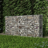 Vidaxl Gabion Basket 200x30x100 cm verzinkter Stahl