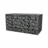 Vidaxl Gabion koszyk 100x50x50 cm ocynkowana stal