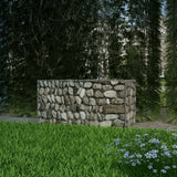 Vidaxl Gabion koszyk 100x50x50 cm ocynkowana stal