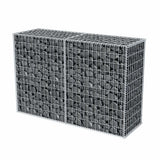 Vidaxl Gabion Panier 150x50x100 cm en acier galvanisé