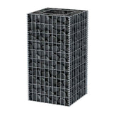 Boîte de planification de Vidaxl Gabion Soulevée 50x50x100 cm en acier