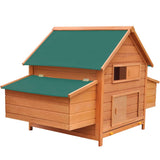 Vidaxl Chicken Coop 157x97x110 cm Bois