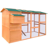 Vidaxl Chicken Coop 295x163x170 cm dřevo