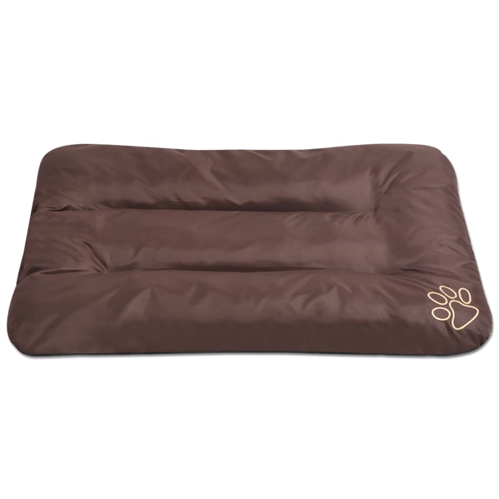 Vidaxl Mattress de chien Taille l Brown