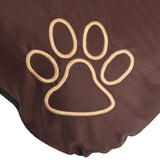 Vidaxl Mattress de chien Taille l Brown