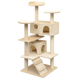 Vidaxl Cat Stracing Post avec sisal Scratch Posts 125 cm beige
