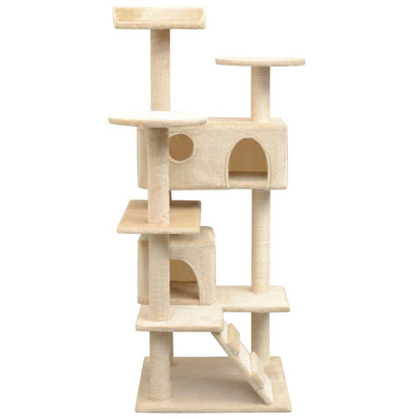 Vidaxl Cat Stracing Post avec sisal Scratch Posts 125 cm beige