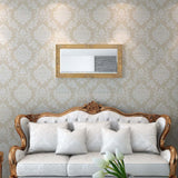 Miroir mural vidaxl baroque 100 x 50 cm d'or