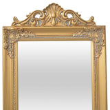 Vidaxl Miroir détaché baroque 160x40cm d'or
