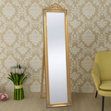 Vidaxl Detached Mirror Baroque 160x40cm Gold