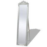 Vidaxl Miroir détaché baroque 160x40cm argent