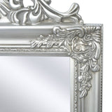 Vidaxl Miroir détaché baroque 160x40cm argent