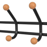 Vidaxl tøjstativ med skoopbevaring 68x32x182,5 cm sort