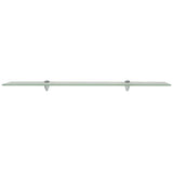 Vidaxl zwevend schap 90x10 cm 8 mm glas