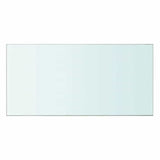 Vidaxl wandschap transparant 60x30 cm glas