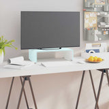 Vidaxl tv-meubel monitorverhoger 40x25x11 cm glas groen groen