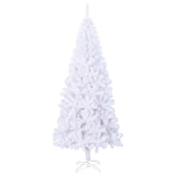 Vidaxl kunstkerstboom blanc l 240 cm