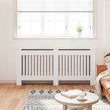 Vidaxl Radiatorom Construction Blanc MDF 172 cm
