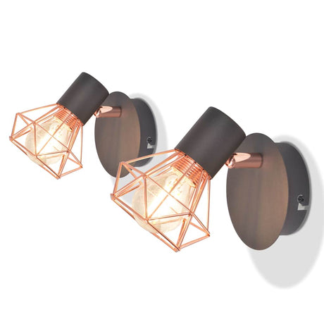 Vidaxl Mall Lampes 2 ST avec LED 8 W