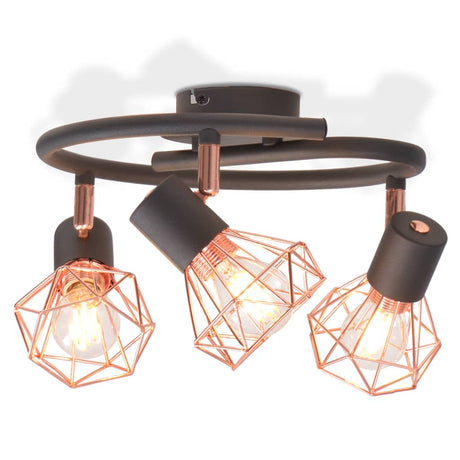 Lampe de plafond Vidaxl avec 3 LEDS 12 W