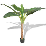 Vidaxl Art Banana Tree Plants med gryde 150 cm grøn