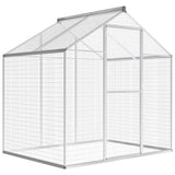 Vidaxl Aviary 178x122x194 cm aluminium