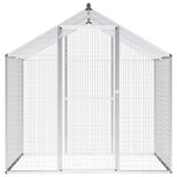 Vidaxl Aviary 178x122x194 cm aluminium