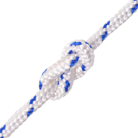 Corde à démarrage Vidaxl 14 mm 50 m de polypropylène blanc