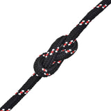 VidaXL corde de bateau 14 mm 50 m polypropylène noir