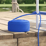 Corde à démarrage Vidaxl 10 mm 50 m Bleu en polypropylène