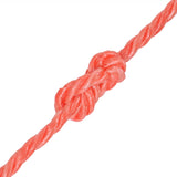 Corde vidaxl torsadé 10 mm 100 m en orange en polypropylène