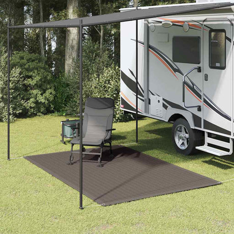 Tapis de tente Vidaxl 250x300 cm anthracite