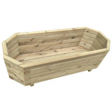 VidaXL Plantenbak verhoogd 100x40x31 cm geïmpregneerd grenenhout