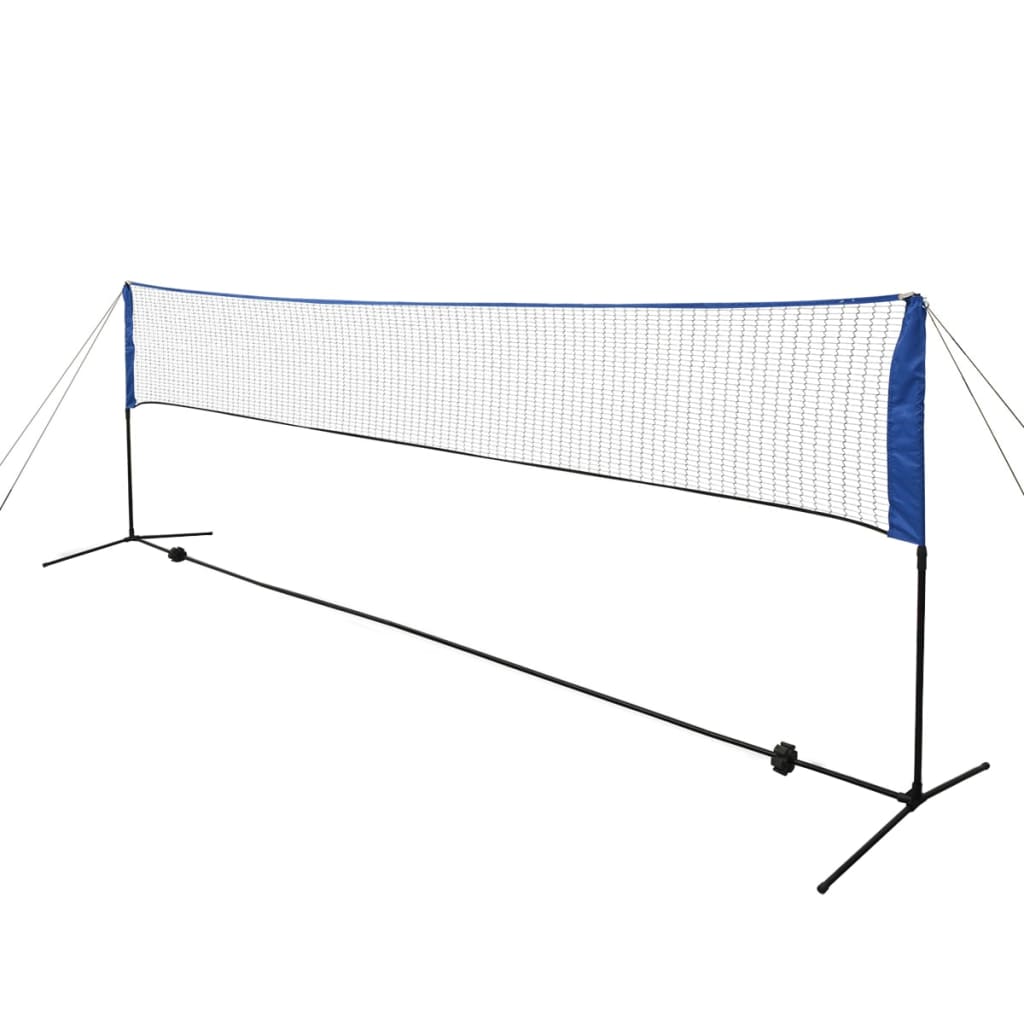 Vidaxl badminton nett med skyttelbusser 500x155 cm