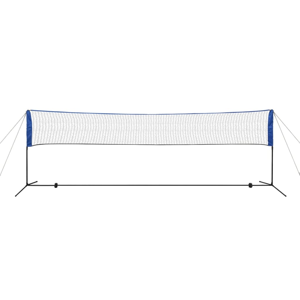 Vidaxl badminton nett med skyttelbusser 500x155 cm