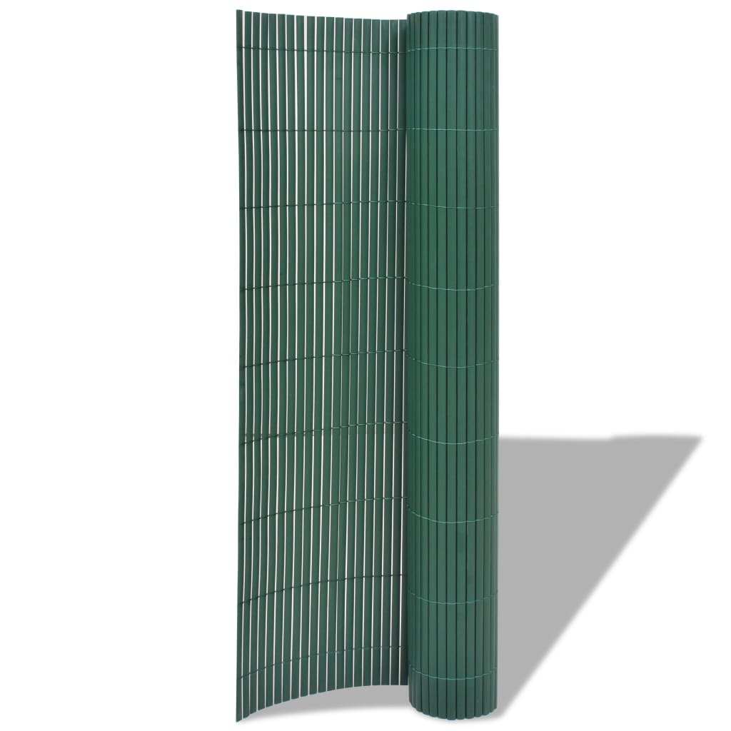 Vidaxl Garden Escarncement à double taille 90x300 cm en PVC vert