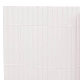 Vidaxl Garden Escoage Double 90x500 cm Blanc