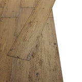 Vidaxl Floorboards Ikke-selvklæbende 5,26 m² 2 mm PVC Walnut Brown