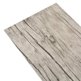 Boards de plancher Vidaxl non auto-adhésifs 5,26 m² 2 mm en PVC en PVC