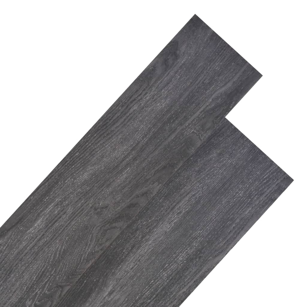 VIDAXL-Dielen nicht selbstfestig 5,26 m² 2 mm PVC Schwarz und Weiß