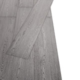 Vidaxl Floorboards Non-self-adhesive 5.26 m² 2 mm PVC Dark gray