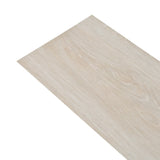 Vidaxl Floorboards Self -adhesive 5.02 m² 2 mm PVC Classic White Oak