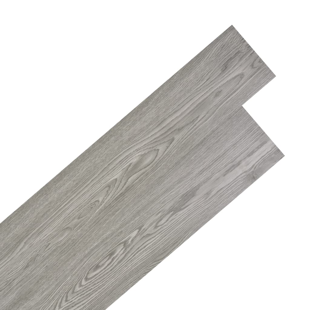 Vidaxl Floorboards Self -adhesive 5.02 m² 2 mm PVC Dark gray