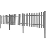 Clôture vidaxl avec poteaux 3 pcs 600x60 cm HKC