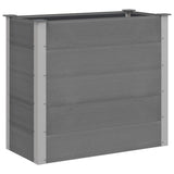 Boîte de planification Vidaxl surélevée 100x50x91 cm HKC Gray