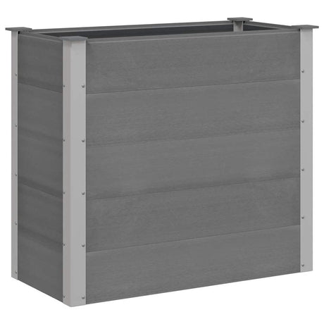 Boîte de planification Vidaxl surélevée 100x50x91 cm HKC Gray