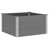 Vidaxl Planter surélevé 100x100x54 cm HKC Gray