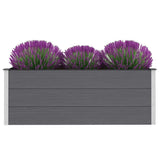 Vidaxl Planter surélevé 150x50x54 cm HKC Gray